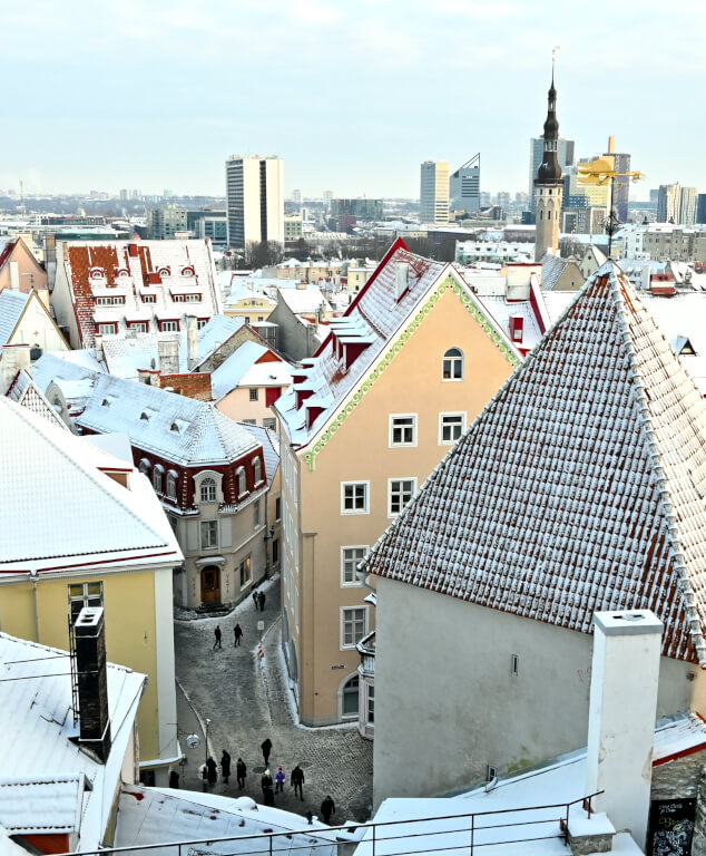 Mirador de Toompea - Tour a pie por el casco histórico de Tallin